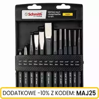 Zestaw dłut i punktaków 12 szt.