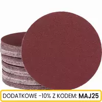 Krążek ścierny 125mm P80 50 szt.