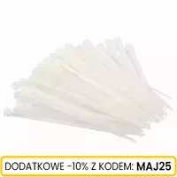 Opaski zaciskowe nylonowe 3,6x370 100 szt.