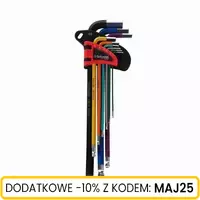 Zestaw kluczy długich imbusowych 9szt Schmith