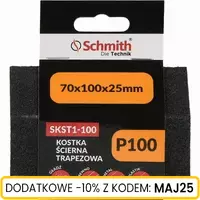 Kostka ścierna trapezowa 70x100x25 P100