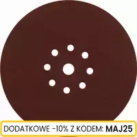 Krążek z rzepem 225mm P120 5szt