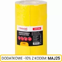 Papier ścierny 2,5m x 115 mm P60 5 szt.
