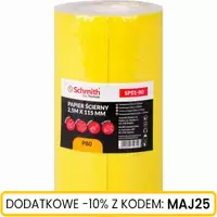 Papier ścierny 2,5m x 115 mm P80 5 szt.