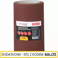 Płótno ścierne rolka 2,5m x 115mm P120