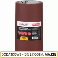 Płótno ścierne rolka 2,5m x 115mm P240
