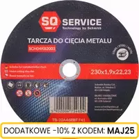 Tarcza do cięcia metalu 230x1,9 SQ