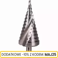 Wiertło choinkowe spiralne 4-39mm