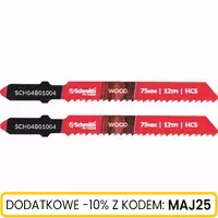 Brzeszczoty do wyrzynarki HCS 50CRV 75mm 12TPI 2sz