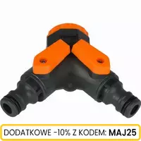Podwójny rozdzielacz węża z zaworami s41 marki Schmith SGRO-01 2