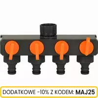 Rozdzielacz węża z zaworami