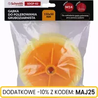 Gąbka do polerowania gruboziarnista 150x50mm
