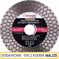 Tarcza diamentowa Uniwersalna 125x22,23x1,6 25mm DC
