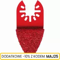 Brzeszczot trójkątny do ceramiki 34mm HM