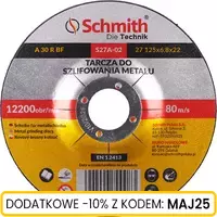Tarcza do szlifowania metalu 125x6,8
