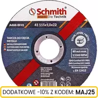 Tarcza do cięcia metalu 115x1,0