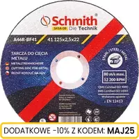 Tarcza do cięcia metalu 125x2,5