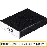 Kostka ścierna prostokątna 125x90x25 P60