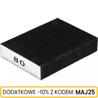 Kostka ścierna prostokątna 125x90x25 P80