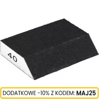 Kostka ścierna trapezowa 125x90x25 P40
