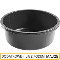 Kastra budowlana okrągła 65l