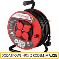 Przedłużacz bębnowy o długości 50m 3x2,5mm Professional Line