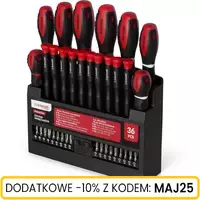 Zestaw wkrętaków 36 szt