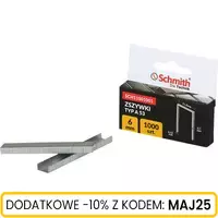Zszywki TYP A 6mm 1000szt.