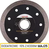 Tarcza diamentowa Uniwersalna do materiałów twardych PREMIUM SLIM 115x22,2x1,4