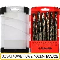 Zestaw wierteł do metalu HSS PRO 25 szt Schmith