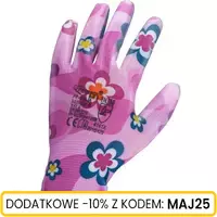 Rękawice ogrodowe damskie rozmiar 6 (12 par)