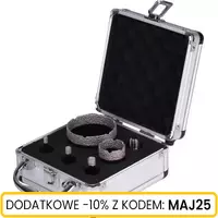 Zestaw otwornic diamentowych z uchwytem M14 5 szt
