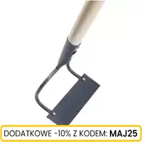 Haczka dwuramienna z drewnianym trzonkiem 160mm