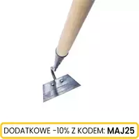 Haczka jednoramienna z drewnianym trzonkiem 180mm