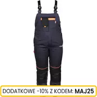 Ocieplane ogrodniczki robocze M