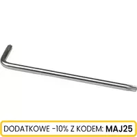 Klucz torx tamper długi TT9