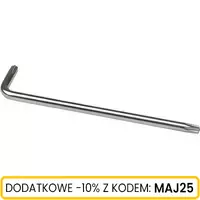 Klucz torx tamper długi TT15