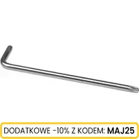 Klucz torx tamper długi TT20