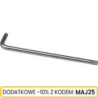Klucz torx tamper długi TT25