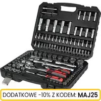 Zestaw narzędzi 1/4" 1/2" 110 szt