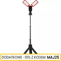 Lampa LED na statywie 2x50W