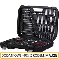 Komplet kluczy nasadowych 215 szt