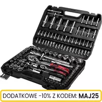 Komplet kluczy nasadowych 108 szt