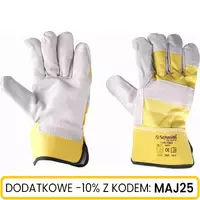 Rękawice robocze naturalne skóra rozmiar 10.5 (12 par)