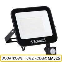 Naświetlacz LED 50W 5000lm czu. ruchu na podczerw Schmith