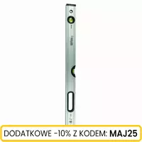 Poziomica anodowana 80 cm, Długość: 80 Schmith