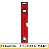 Poziomica aluminiowa z regulacją kąta 40 cm, Długość: 40 Schmith