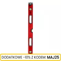 Poziomica aluminiowa z uchwytami 150 cm, Długość: 150 Schmith