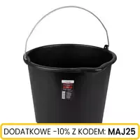 Wiadro budowlane z lejkiem 16l, Pojemność: 16 Schmith