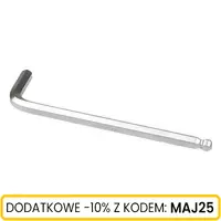 Klucz imbusowy z kulką 12 mm, Typ: klucz długi, Rozmiar: 12 Schmith